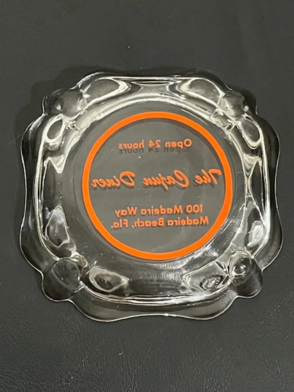The Cajun Diner Madeira Beach Florida Ash Tray
